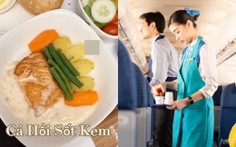 Một tiếp viên hàng không tại Việt Nam tiết lộ hình ảnh bữa ăn toàn &quot;sơn hào hải vị&quot; được hãng dành riêng cho tiếp viên sau khi hoàn tất việc phục vụ hành khách