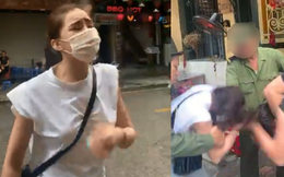 Xôn xao đoạn clip nữ diễn viên phim &quot;Chạy trốn thanh xuân&quot; và người phụ nữ ẩu đả trên phố