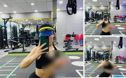 Tập gym không lo chỉ lo chụp hình &quot;sống ảo&quot;, người phụ nữ trẻ khiến ai cũng giật mình vì vạch áo khoe hẳn một bên ngực 