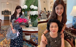Nữ cơ trưởng Huỳnh Lý Đông Phương đón tuổi 33 giản dị bên bạn bè người thân, nhan sắc &quot;ăn gian&quot; tuổi khiến chị em ghen tị vô cùng