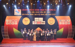 King Coffee đạt giải thưởng Top 20 Nhãn hiệu hàng đầu Việt Nam – Sản phẩm, Dịch vụ Vàng Việt Nam năm 2020