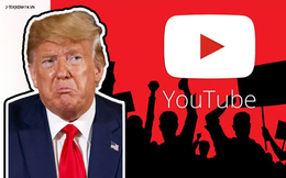 Sau khi bị block tài khoản mạng xã hội, Tổng thống Donald Trump tiếp tục bị YouTube xóa video
