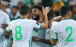 Saudi Arabia giành ngôi đầu bảng với trận thắng trước Trung Quốc