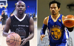 Floyd Mayweather chuẩn bị tái đấu cùng Manny Pacquiao nhưng là ở trên sân bóng rổ