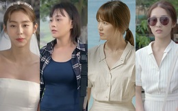 So kè váy áo của mỹ nhân Việt - Hàn đóng cùng vai diễn: Khả Ngân y hệt Song Hye Kyo, Phương Oanh kém xa bản gốc!