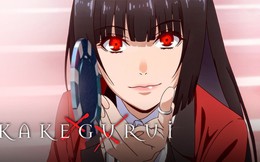 Kakegurui và 7 bộ anime &quot;đỏ đen&quot; siêu xoắn não mà fan không thể bỏ lỡ