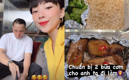 Sáng ra Tóc Tiên nhập vai vợ đảm chuẩn bị đồ ăn cho chồng đi làm, hoá ra là có &quot;âm mưu&quot; cực to phía sau?