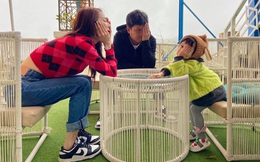 Gia đình Trường Giang chung khung hình, ái nữ nay đã lớn rõ và còn biết làm hành động cực cute này!