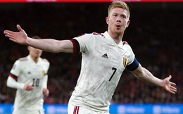 Bỉ hòa Xứ Wales trong ngày De Bruyne tỏa sáng