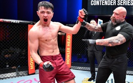 DWCS: Võ sĩ Trung Quốc tạo nên lịch sử, chiến binh bất bại ghi dấu bằng pha knock-out đẹp mắt