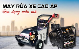 3 tiêu chí lựa chọn máy rửa xe cao áp khi mở dịch vụ rửa xe