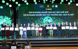 Vinamilk 6 lần liên tiếp được vinh danh trong Top 10 doanh nghiệp phát triển bền vững nhất Việt Nam 2021