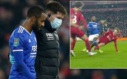 Sao Leicester gãy chân, nghỉ 2 tháng sau khi hứng trọn pha phạm lỗi ghê rợn của cầu thủ Liverpool 