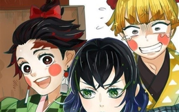 Các fan háo hức với màn giả gái bá đạo của bộ ba &quot;tấu hài&quot; trong Kimetsu no Yaiba: Yuukaku-hen tập 2