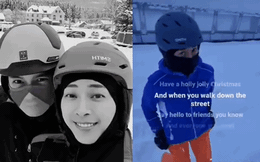 Ngô Thanh Vân tung ảnh vi vu du lịch bên Huy Trần giữa núi tuyết, netizen than trời: Mùa đông mà không lạnh!