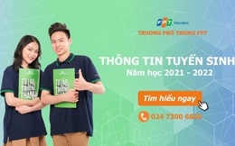 THPT FPT Hà Nội tuyển sinh bằng phương thức xét học bạ nhằm giảm thiểu áp lực thi cử cho học sinh