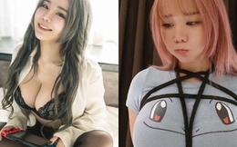 Khoe vòng một căng tròn khi bị trói hình ngôi sao năm cánh, nữ YouTuber khiến CĐM phát sốt