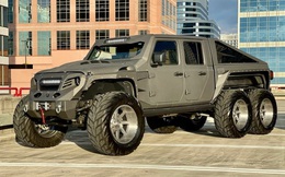 Siêu Jeep độ 6 bánh không kém cạnh Mẹc G63 AMG 6x6 chào bán với giá ‘chỉ’ 200.000 USD