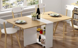 Đón đầu xu hướng nội thất không gian nhỏ với bộ bàn ăn gấp gọn thông minh