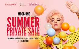 Moschino Summer Private Sale - đại tiệc săn sale hàng hiệu cho bạn