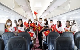 Hành trình đặc biệt mừng ngày Thống nhất đất nước 30-4 trên tàu bay Vietjet