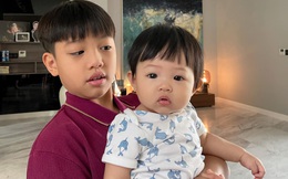 Cường Đô La khoe ảnh siêu cưng của 2 nhóc tỳ hot nhất nhì Vbiz, tiết lộ luôn 1 điểm giống hệt nhau của Subeo và Suchin