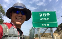 Hành trình đi bộ 1000km xuyên Hàn Quốc của chàng trai Việt truyền cảm hứng tới nhiều người