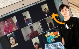 Cộng đồng mạng &quot;dậy sóng&quot; với hình ảnh Xuân Trường, Văn Toàn vừa họp online vừa &quot;tấu hài&quot;