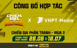 Free Fire: VNPT-Media chính thức là nhà tài trợ độc quyền cho Chiến địa phân tranh mùa 2