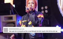 Phần thi Mai Ngô casting Rap Việt cuối cùng cũng lên sóng: Rap thế nào mà bị gắn mác &quot;thảm hoạ&quot;?
