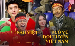 Sao Việt nhuộm đỏ Facebook trước giờ G đội tuyển Việt Nam gặp Indonesia
