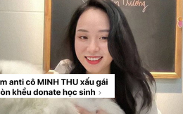 Vừa nổi tiếng được vài ngày, cô giáo Vật Lý đã bị anti vì... câu donate từ học sinh