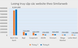 Top 5 sàn TMĐT đình đám Việt Nam gọi tên Bách hóa Xanh