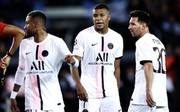 Tam tấu Messi - Neymar - Mbappe bất lực nhìn PSG mất điểm