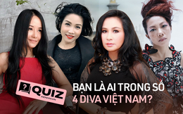 Bạn là ai trong số 4 diva lừng lẫy của làng nhạc Việt: Thanh Lam, Hồng Nhung hay Mỹ Linh, Hà Trần?