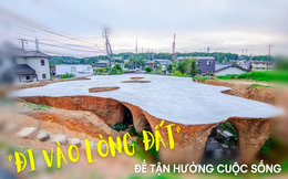 Ngôi nhà &quot;trong lòng đất&quot; có 1 không 2 tại nước Nhật: Tận hưởng cuộc sống khác biệt