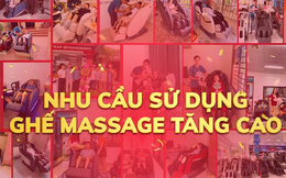 Tiềm năng lớn từ nhượng quyền thương hiệu ghế massage Queen Crown 