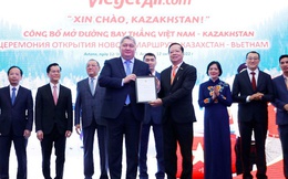 Cơ hội khám phá Việt Nam dành cho du khách Kazakhstan với đường bay thẳng của Vietjet