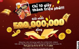 Cơ hội rinh giải thưởng 500 triệu đồng và trở thành nhà sáng tạo nội dung nổi bật của năm cùng Vfoods MIX Vietnam