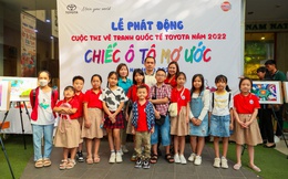 Khởi động cuộc thi vẽ tranh quốc tế Toyota “Chiếc ô tô mơ ước” năm 2022
