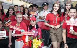 Bất ngờ trên những chuyến bay Vietjet ngày Phụ nữ Việt Nam 20/10