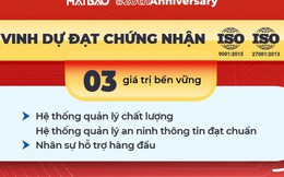 Vinh dự đạt chứng nhận ISO, Mắt Bão khẳng định 20 năm nỗ lực