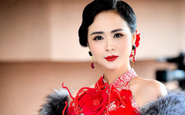 Bùi Thanh Hương mặc áo dài cách tân "khuynh đảo" thảm đỏ thời trang