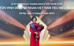 Nữ CEO ngành bảo hiểm được vinh danh "Doanh nhân Việt Nam tiêu biểu 2022"