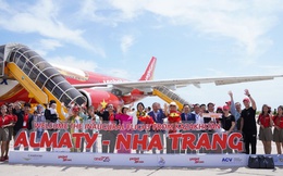 Những chuyến bay thẳng Vietjet đưa du khách Kazakhstan đến với Nha Trang thuận tiện, dễ dàng