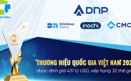 DNP cùng lúc đạt 3 Thương hiệu Quốc gia