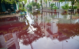 Sở Tài nguyên và Môi trường thông tin vụ nước ngập khu dân cư ở TP.HCM có màu đỏ 