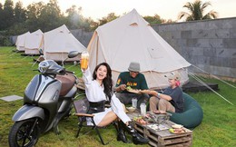 Cùng Hàn Hằng lên dây cót trải nghiệm glamping sang-xịn-mịn