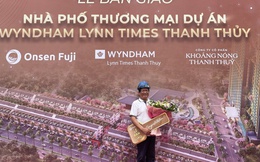 Tưng bừng lễ bàn giao nhà phố thương mại dự án Wyndham Thanh Thủy