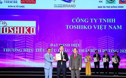 TOSHIKO nhận giải Top 10 thương hiệu tiêu biểu Châu Á - Thái Bình Dương 2022